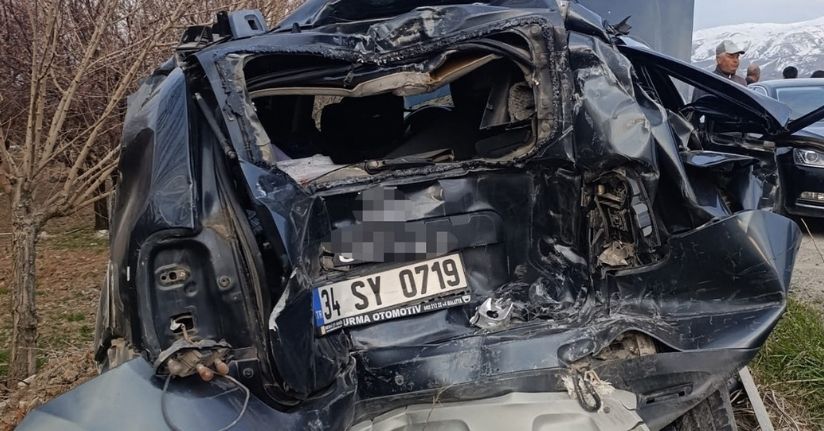 Malatya’da feci kazanın görüntüleri ortaya çıktı