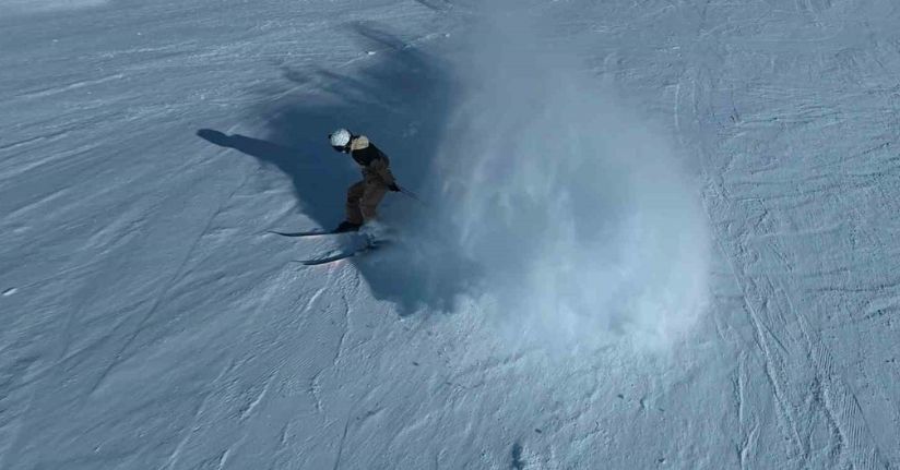 Türkiye’nin en dik pisti Ejder; kar, güç ve adrenalin