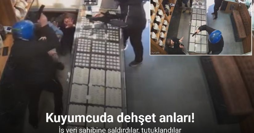 Sultangazi’de kuyumcu soygunu girişimi kamerada