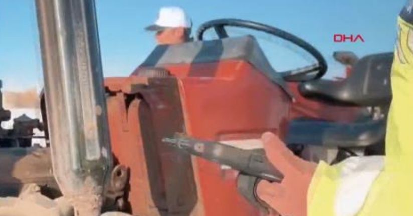  Muğla'da çalınan traktör, 21 yıl sonra Van'da bulundu