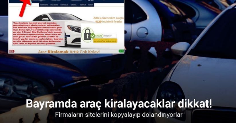Bayramda araç kiralayacaklar dikkatBayramda araç kiralayacaklar dikkat