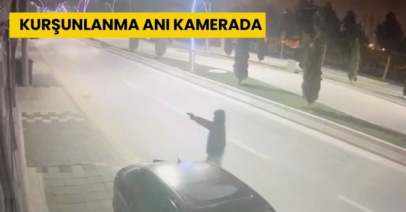 Ramazanda kapalı olan mekanın kurşunlanma anı kamerada