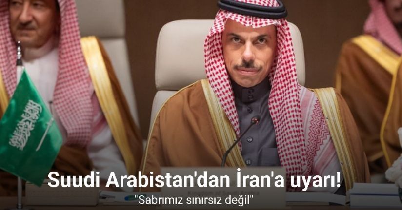Suudi Arabistan'dan İran'a: 