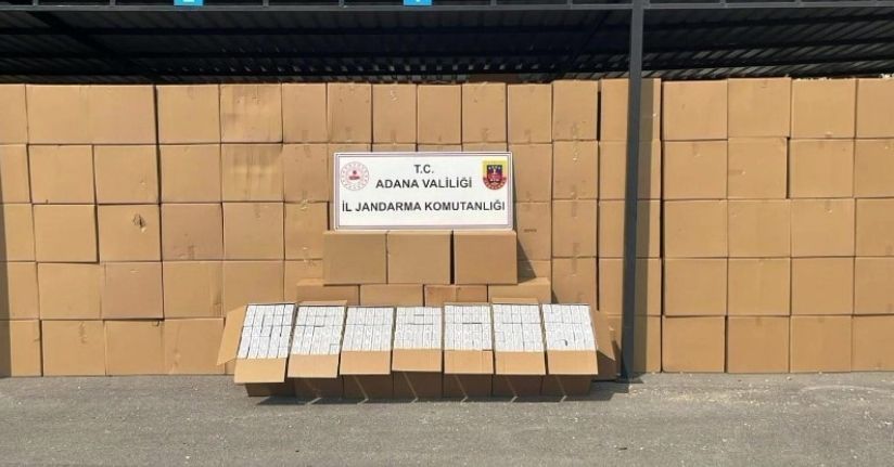 16 milyon 400 bin kaçak makaron ele geçirildi