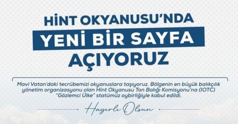 Mavi vatandaki tecrübemizi okyanuslara taşıyoruz