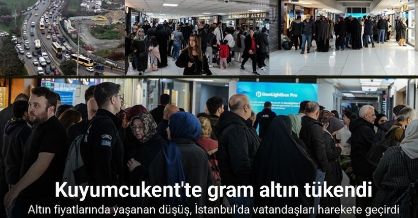 Altın fiyatı düştü, Kuyumcukent’te gram altın tükendi
