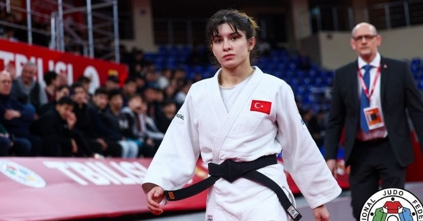 Milli judocu Tuğçe Beder, Tiflis Grand Slam’de altın madalya kazandı