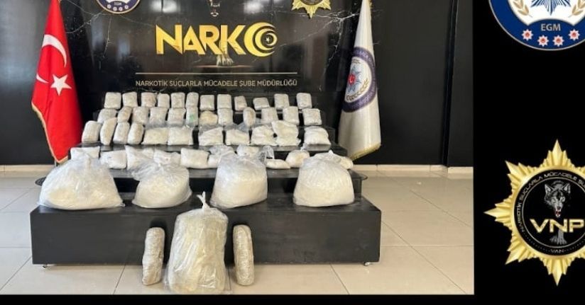 Van’da kamyonette 90 kilo 600 gram uyuşturucu ele geçirildi