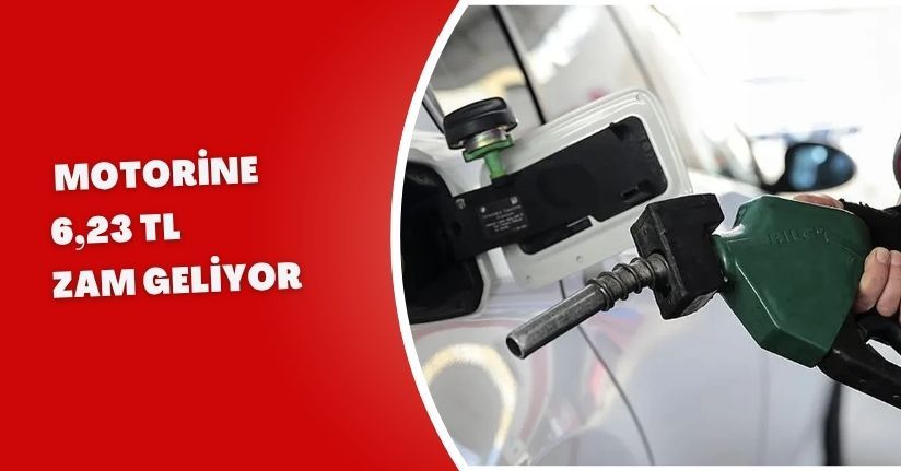 Motorine 6,23 TL Zam Geliyor