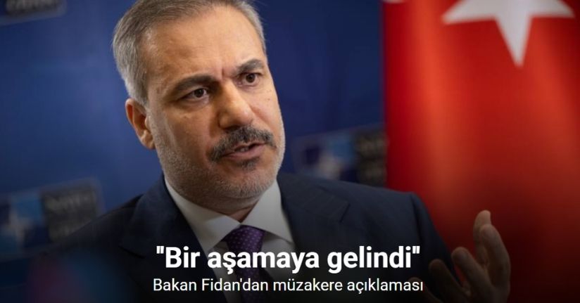 Bakan Fidan: