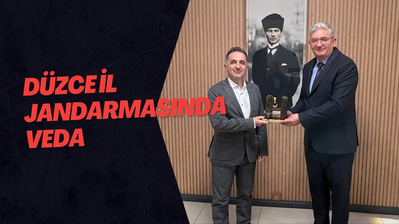 Düzce İl Jandarmasında Veda