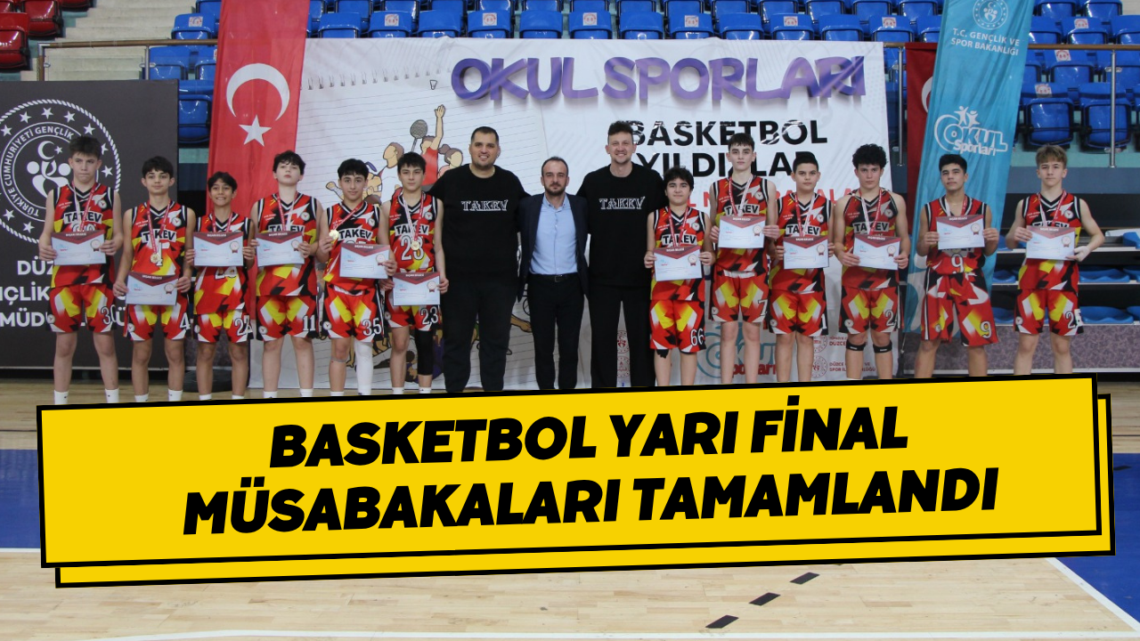 Basketbol Yarı Final Müsabakaları Tamamlandı
