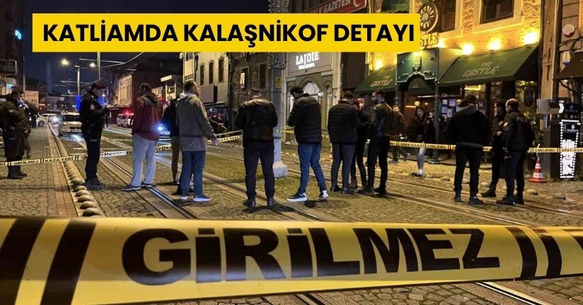 Katliamda Kalaşnikof detayı