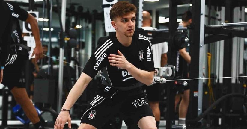 Beşiktaş, salonda çalıştı