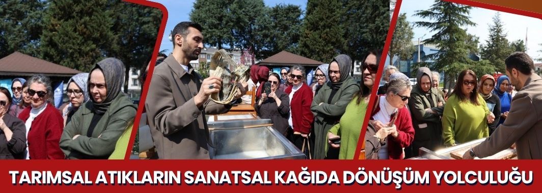 Tarımsal Atıkların Sanatsal Kağıda Dönüşüm Yolculuğu