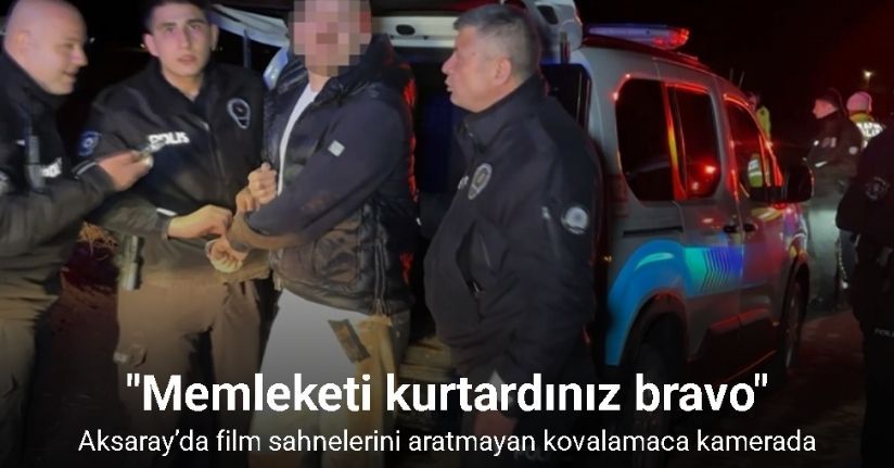 Aksaray’da film sahnelerini aratmayan kovalamaca kamerada