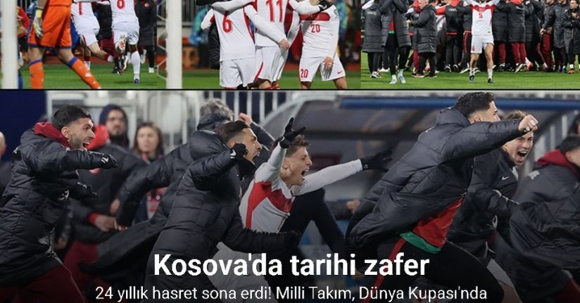 Kosova'da tarihi zafer! 24 yıllık hasret sona erdi, Milli Takım, Dünya Kupası'nda