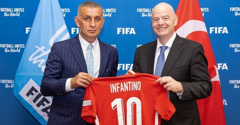 FIFA Başkanı Infantino’dan Türkiye’ye tebrik