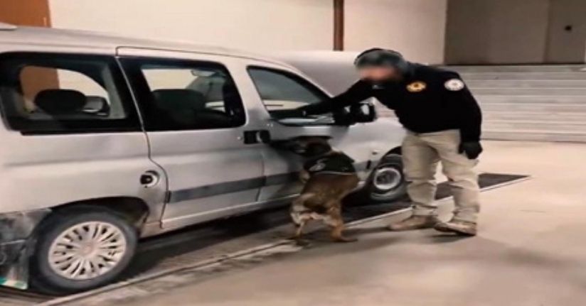 Direksiyon aksamına zulalanmış 762 gram skunk ele geçirildi