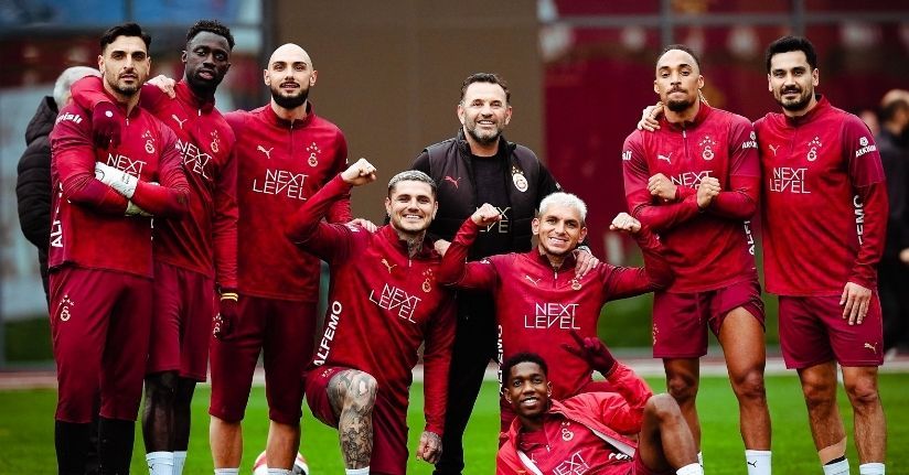 Galatasaray, Trabzonspor maçı hazırlıklarını sürdürdü