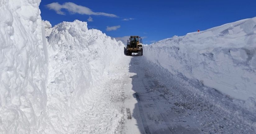 Van'da nisanda karla mücadele