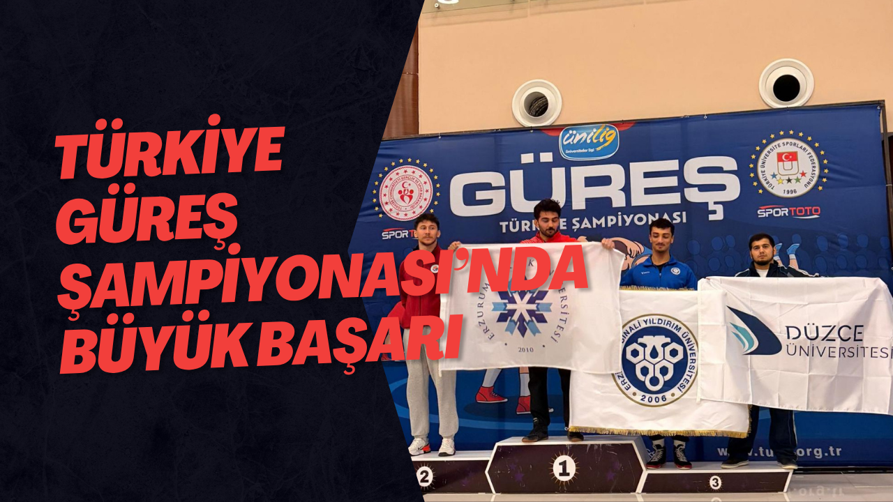 Türkiye Güreş Şampiyonası’nda Büyük Başarı