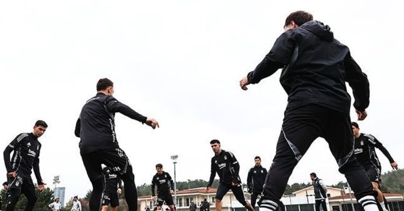 Beşiktaş kondisyon ve taktik çalıştı