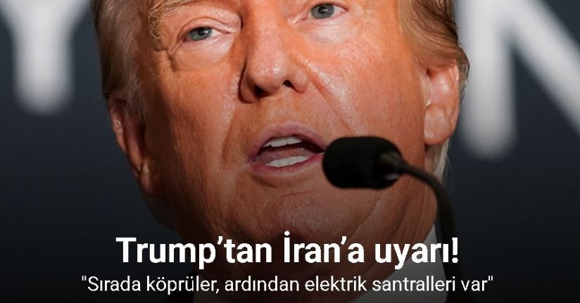 Trump’tan İran’a uyarı 
