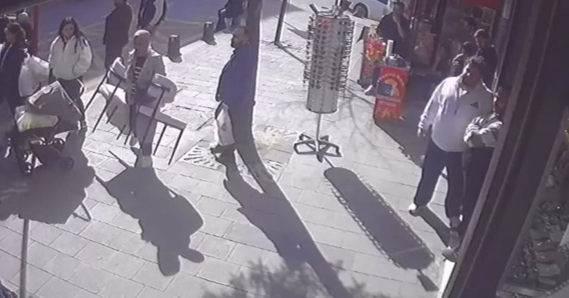 Arnavutköy’de mağaza önündeki sandalyeleri çalan kadın yakalandı