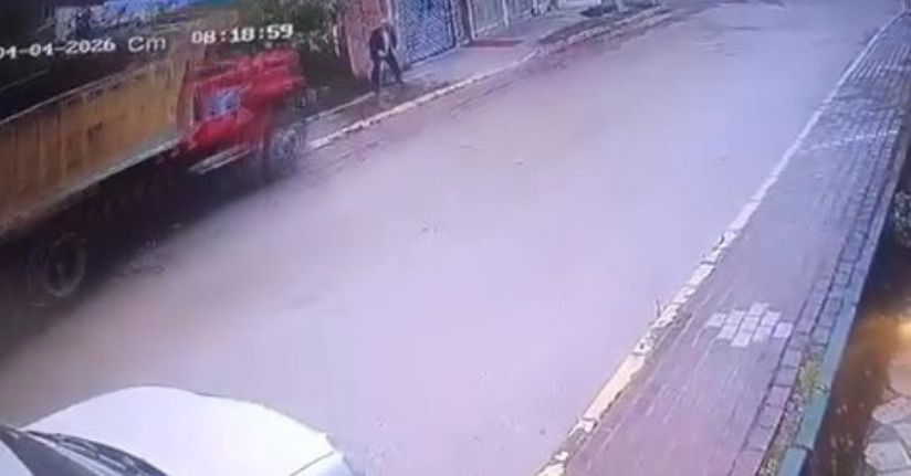 Freni boşalan kamyon dehşet saçtı: Yaşlı adam feci şekilde can verdi