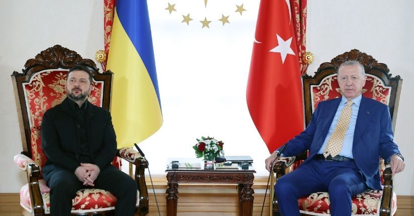 Cumhurbaşkanı Erdoğan, Ukrayna Devlet Başkanı Zelenskiy ile İstanbul'da görüşüyor