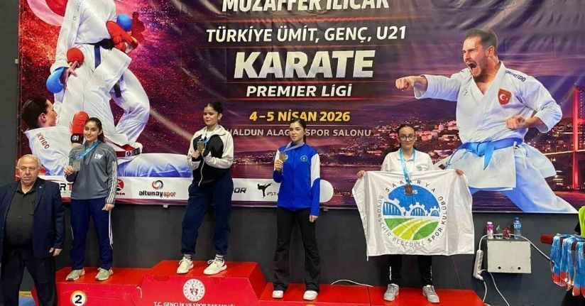Büyükşehir sporcuları 3 farklı branşta kürsüye çıktı