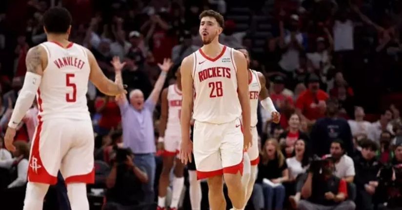 Alperen Şengün double double yaptı, Houston seriyi 7’ye çıkardı