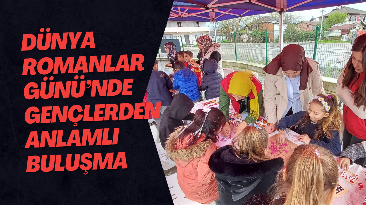 Dünya Romanlar Günü’nde Gençlerden Anlamlı Buluşma