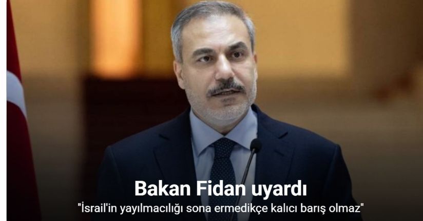 Bakan Fidan: 