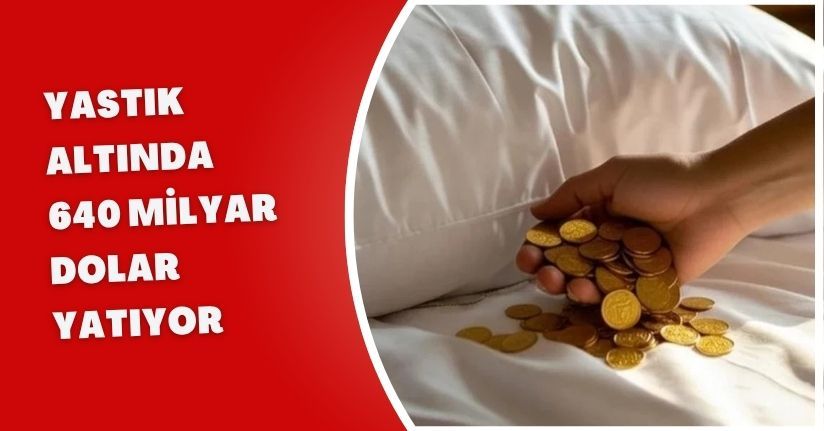 Yastık altında 640 milyar dolar Yatıyor 