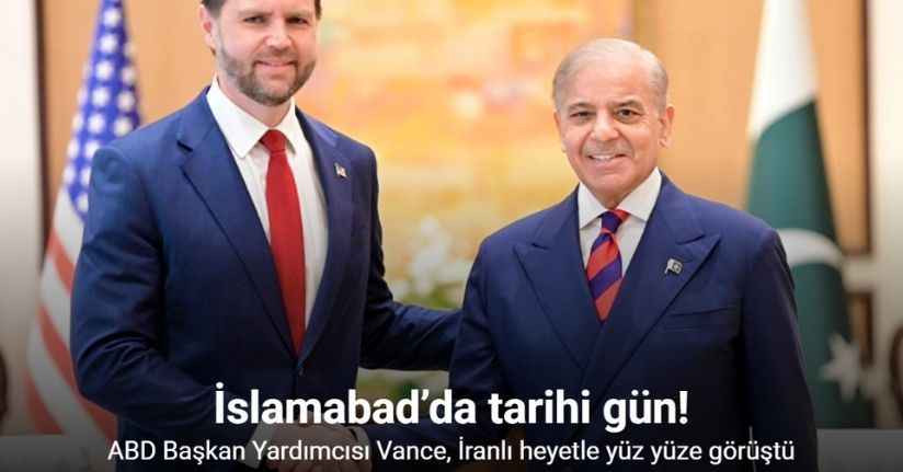 ABD Başkan Yardımcısı Vance, İranlı heyetle yüz yüze görüştü
