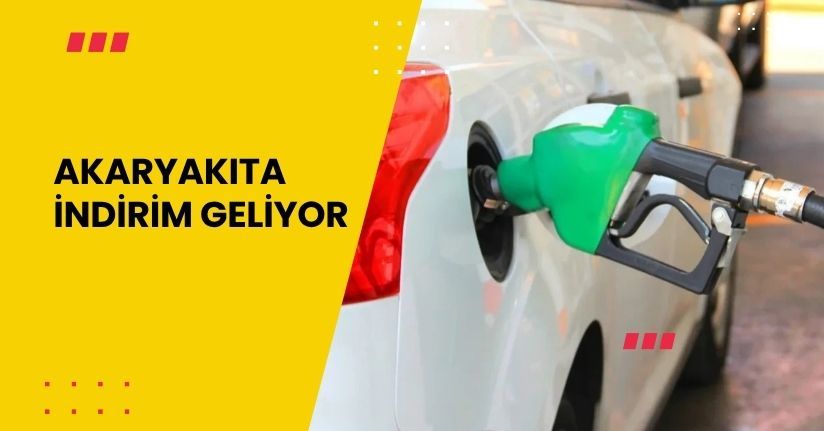 Akaryakıta indirim geliyor