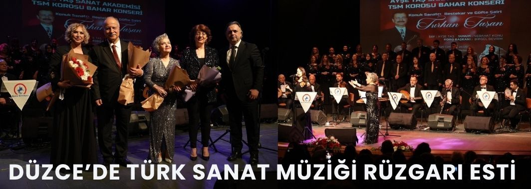 Düzce’de Türk Sanat Müziği Rüzgarı Esti