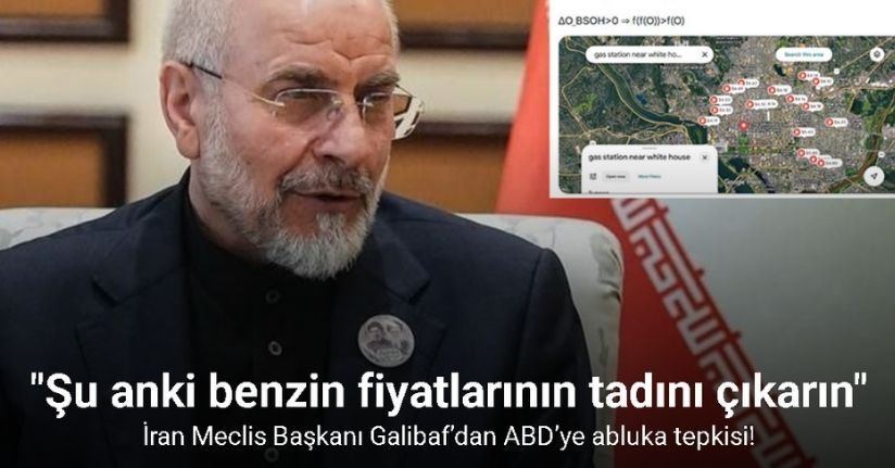 İran Meclis Başkanı Galibaf’dan ABD’ye abluka tepkisi 