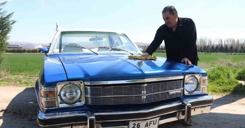 Çocuklukta hayal ettiği araca 52 yaşında kavuştu