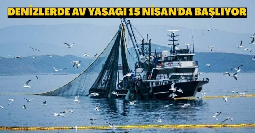 Denizlerde av yasağı 15 Nisan'da başlıyor