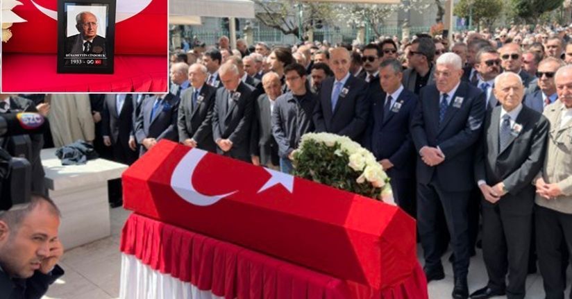 TBMM Eski Başkanı Hüsamettin Cindoruk son yolculuğuna uğurlandı