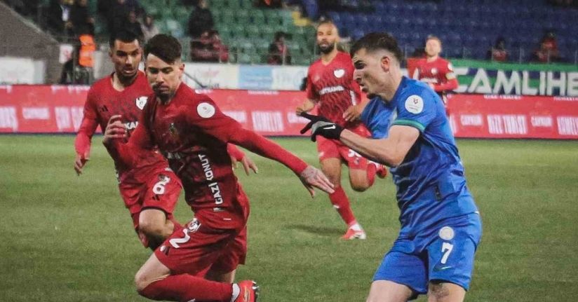  Çaykur Rizespor: 2 - Gaziantep FK: 1