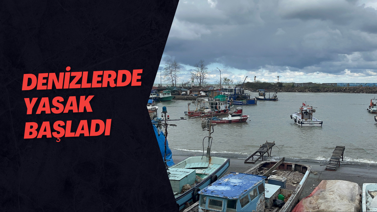 Denizlerde Yasak Başladı