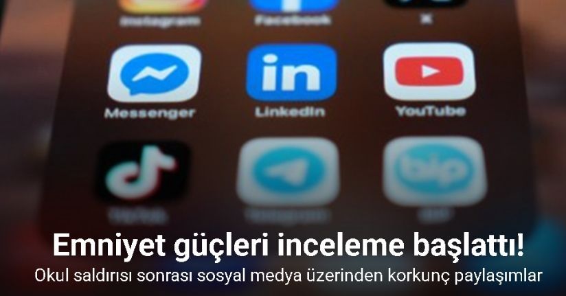 Sosyal medya üzerinden korkunç paylaşımlar