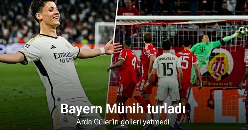 Arda Güler'in golleri yetmedi, Bayern Münih turladı