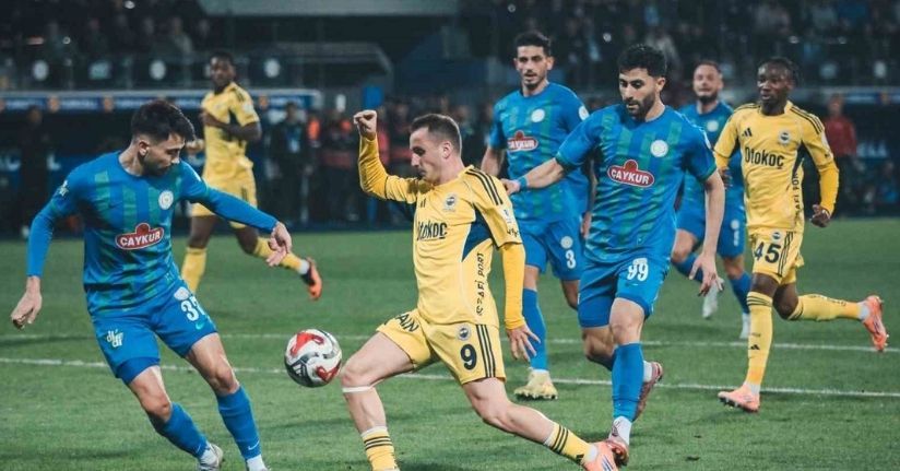 Fenerbahçe ile Çaykur Rizespor 48. randevuda