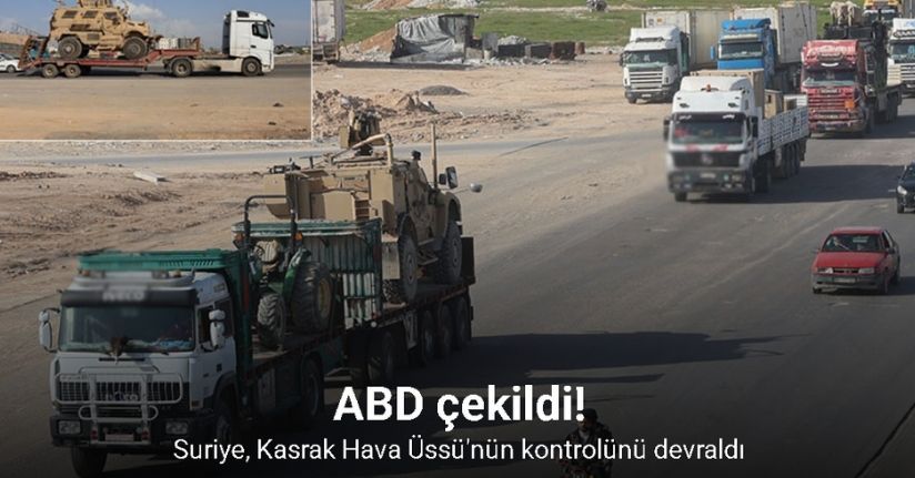 Suriye ordusu, ABD güçlerinin konuşlandığı tüm üslerde kontrol sağladı