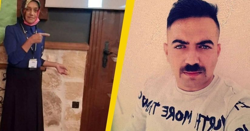 Altınları için öldürülen anne ile oğlu toprağa verildi